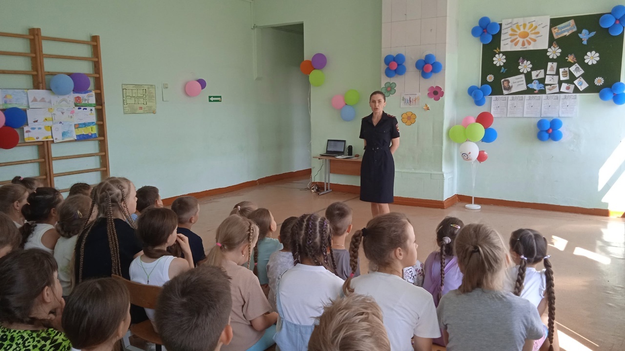 Встреча с сотрудником Госавтоинспекции.