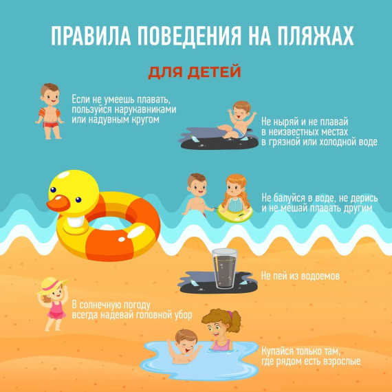 МЕРЫ БЕЗОПАСНОСТИ ПРИ КУПАНИИ.